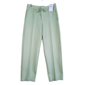 Nike Sportswear Sport Casual Pant Mens Small Green FZ7583-371 Loose Straight NEW